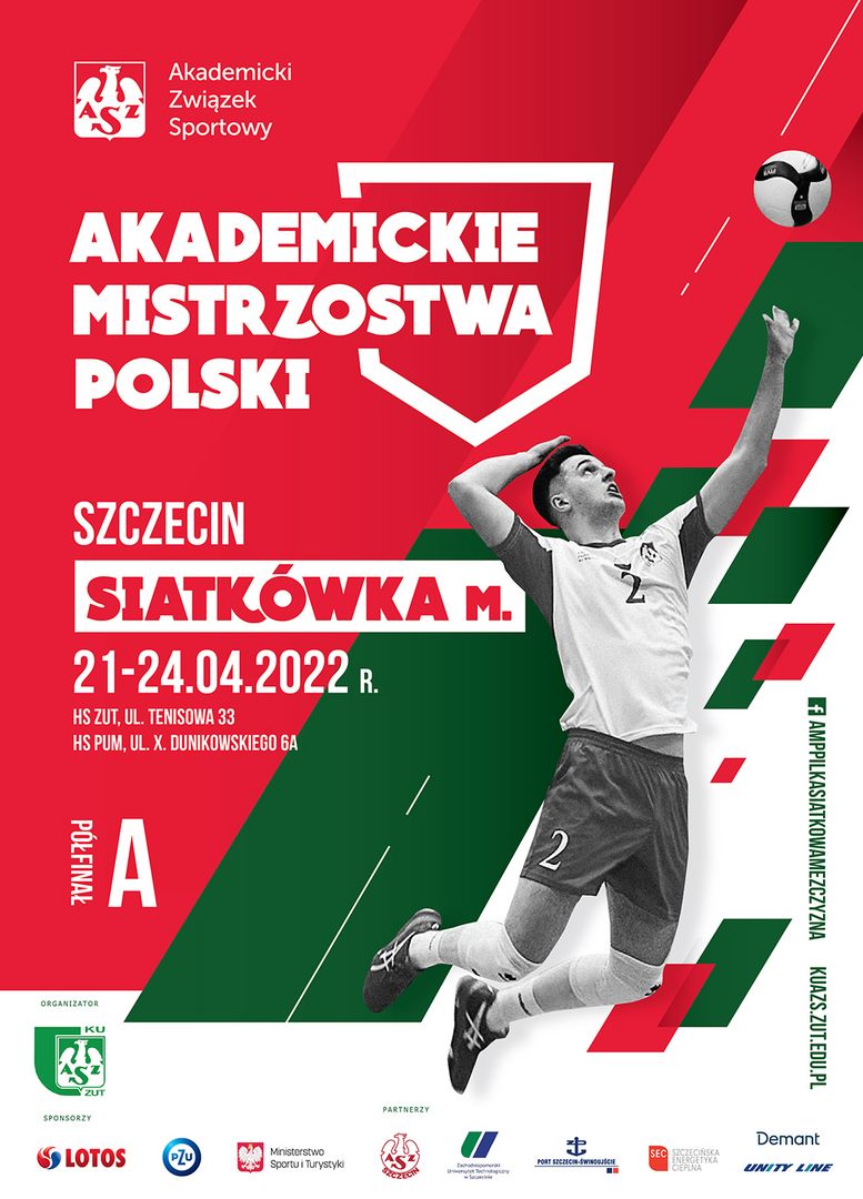 plakat mistrzostw piłki siatkowej